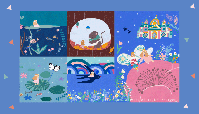Personal Works 童話 おやゆび姫 Children S Story Illustrations Thumbelina Ohanalion
