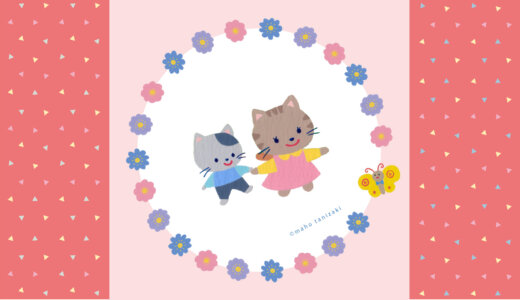 【Personal works】猫の日／Cat day in Japan🐈‍⬛🎀✨